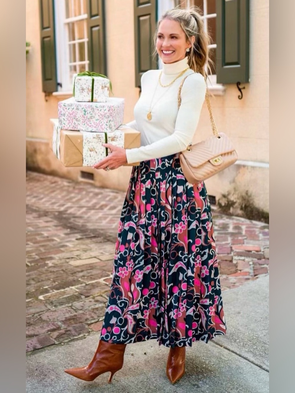 Tuckernuck X Cameran Eubanks Wimberly Magnolia Chintz Indre Floral elastic waist